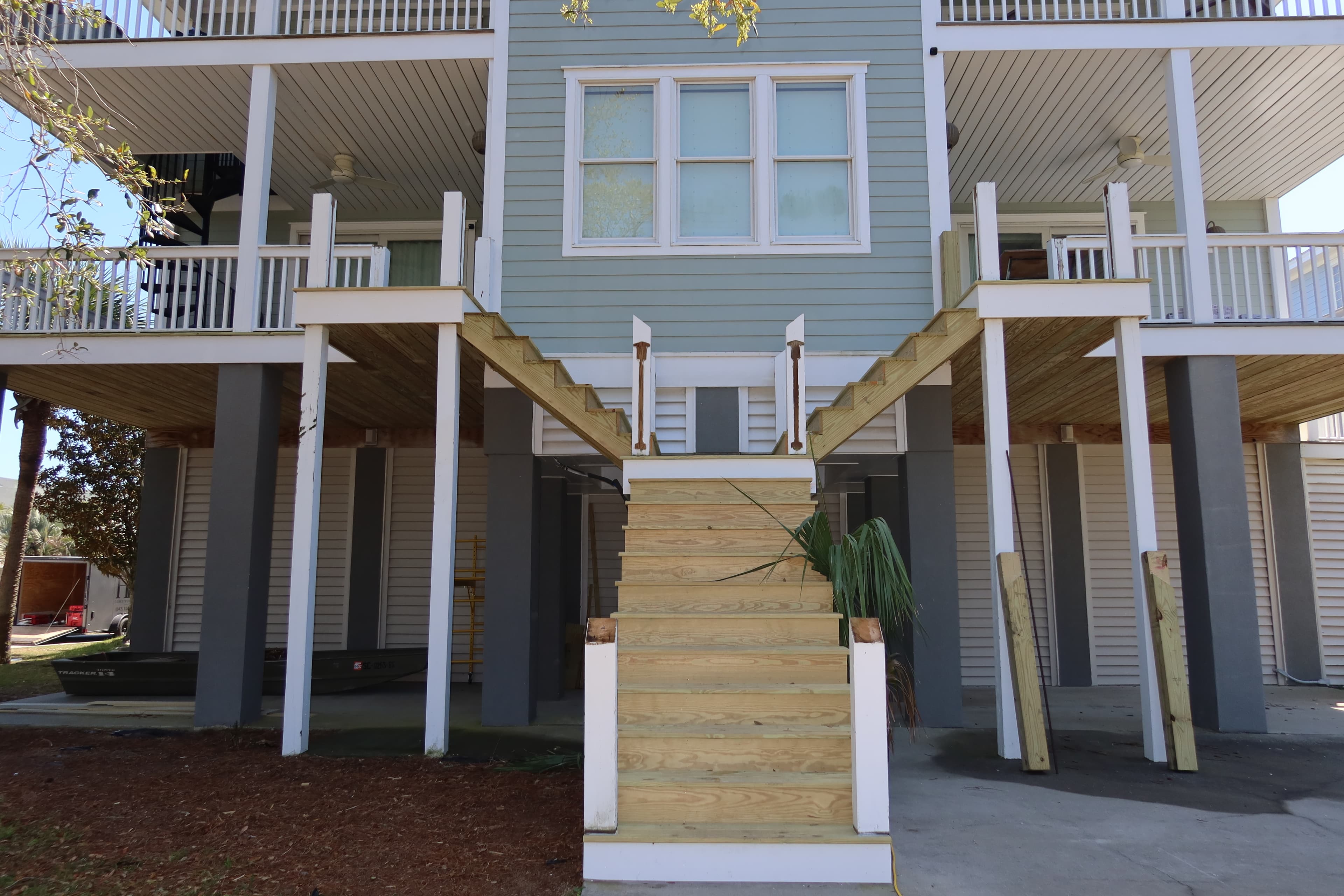 Exterior coastal home