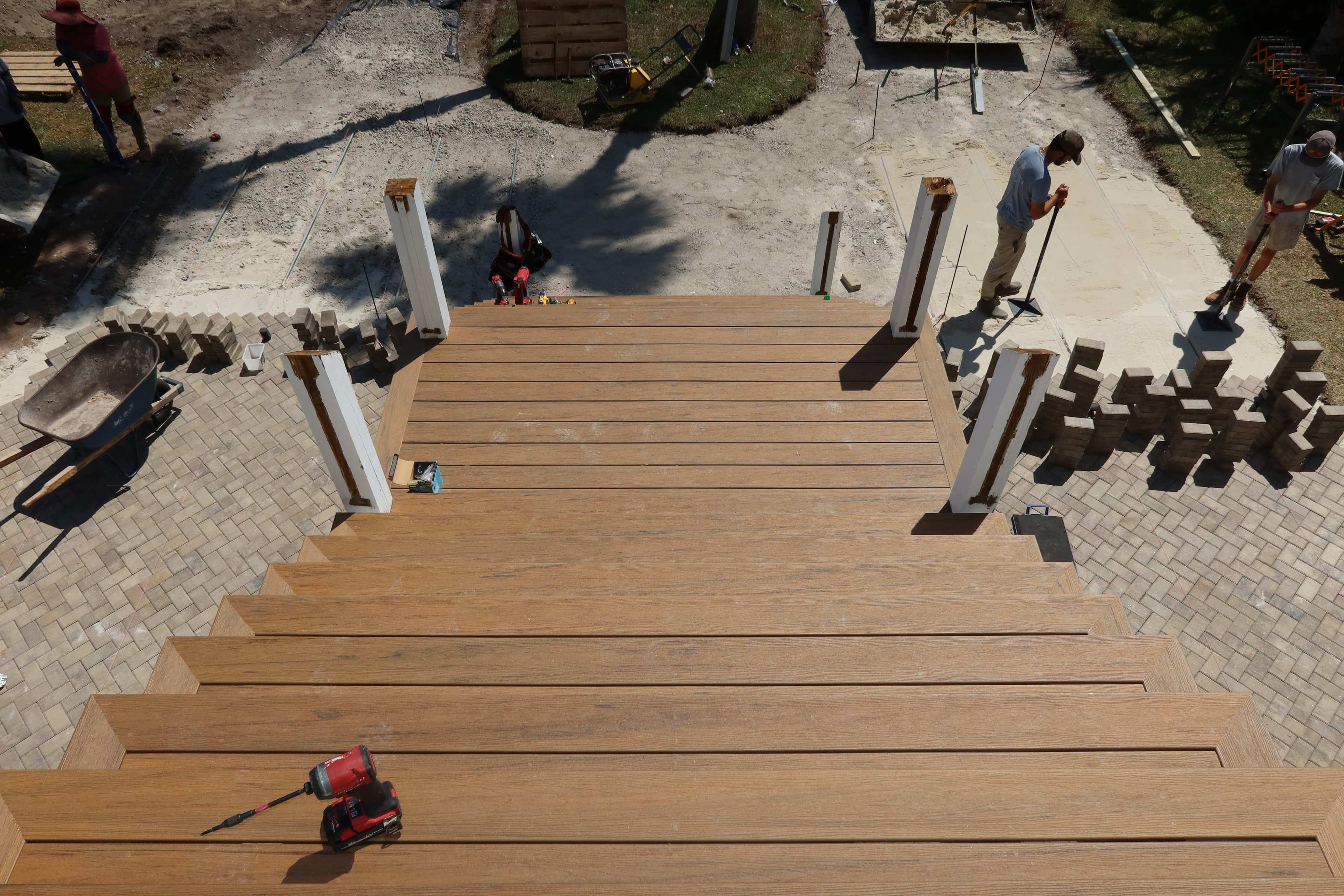 Exterior staircase